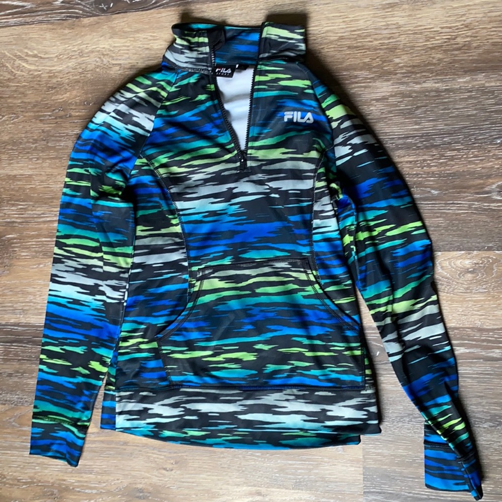 Small Fila quarter zip